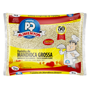 PQ Farinha de Mandioca Grossa 1kg