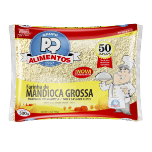 PQ Farinha de Mandioca Grossa 500g