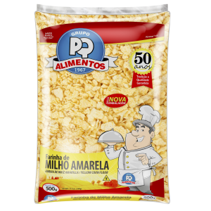 PQ Farinha de Milho Amarela 500g