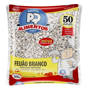 PQ Feijao Branco 500g