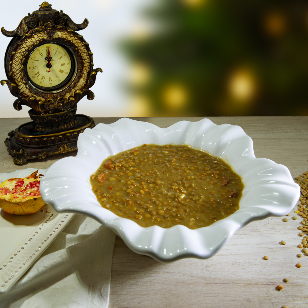 RECEITA: Lentilha da Sorte de Ano Novo - Grupo PQ Alimentos RECEITA: Lentilha da Sorte de Ano Novo - Grupo PQ Alimentos