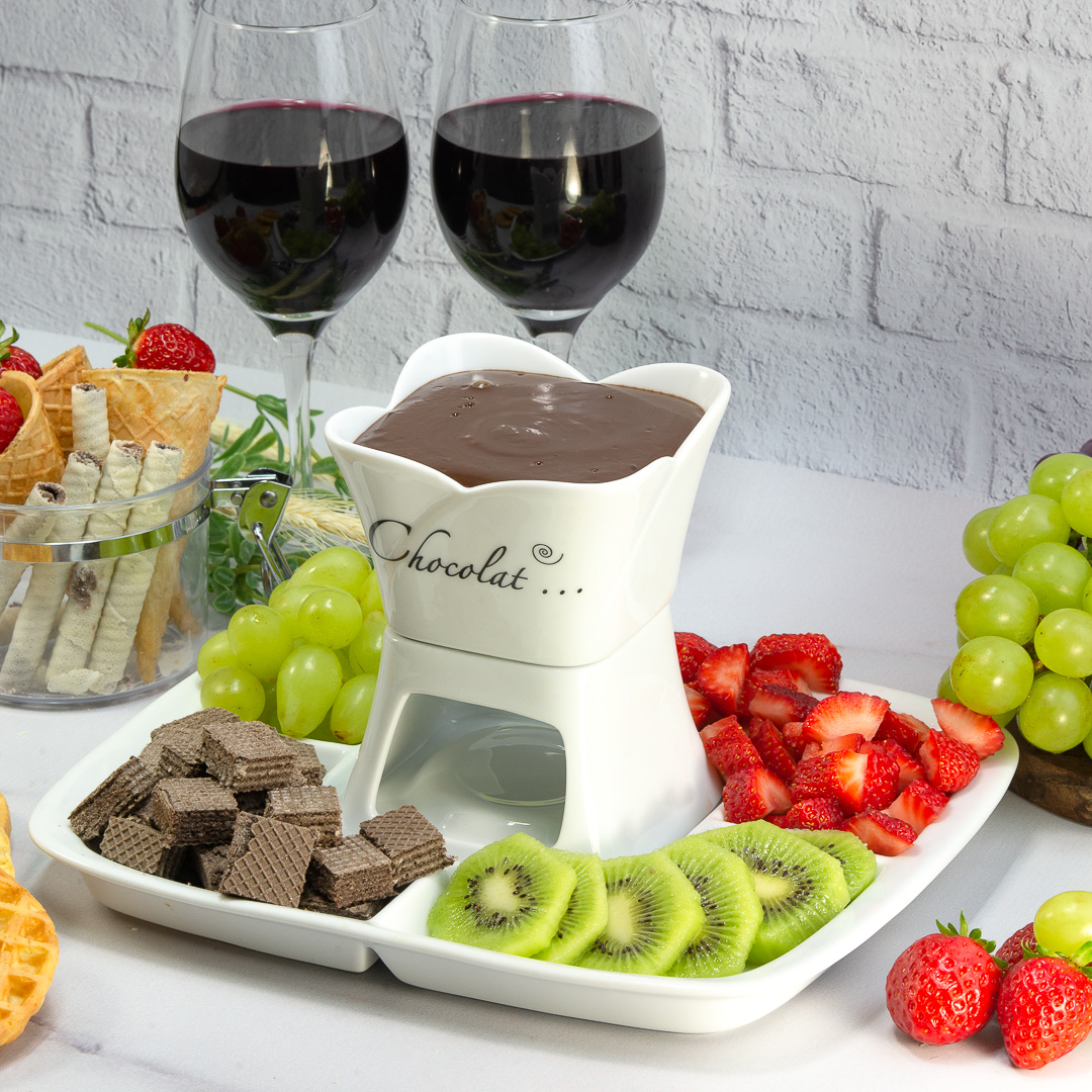 RECEITA Fondue de Chocolate Grupo PQ Alimentos