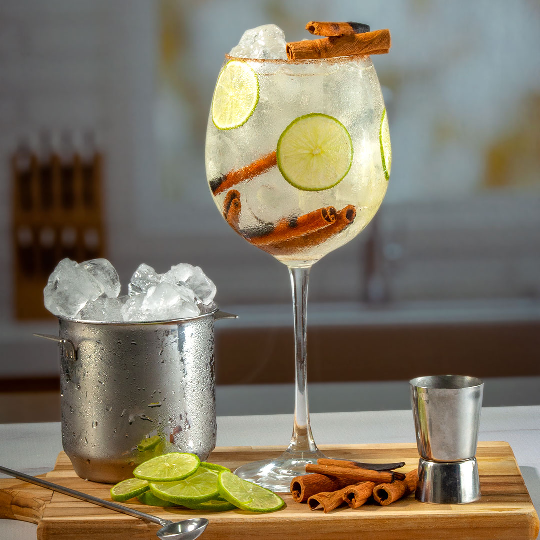 RECEITA Gin com Canela Defumada Grupo PQ Alimentos