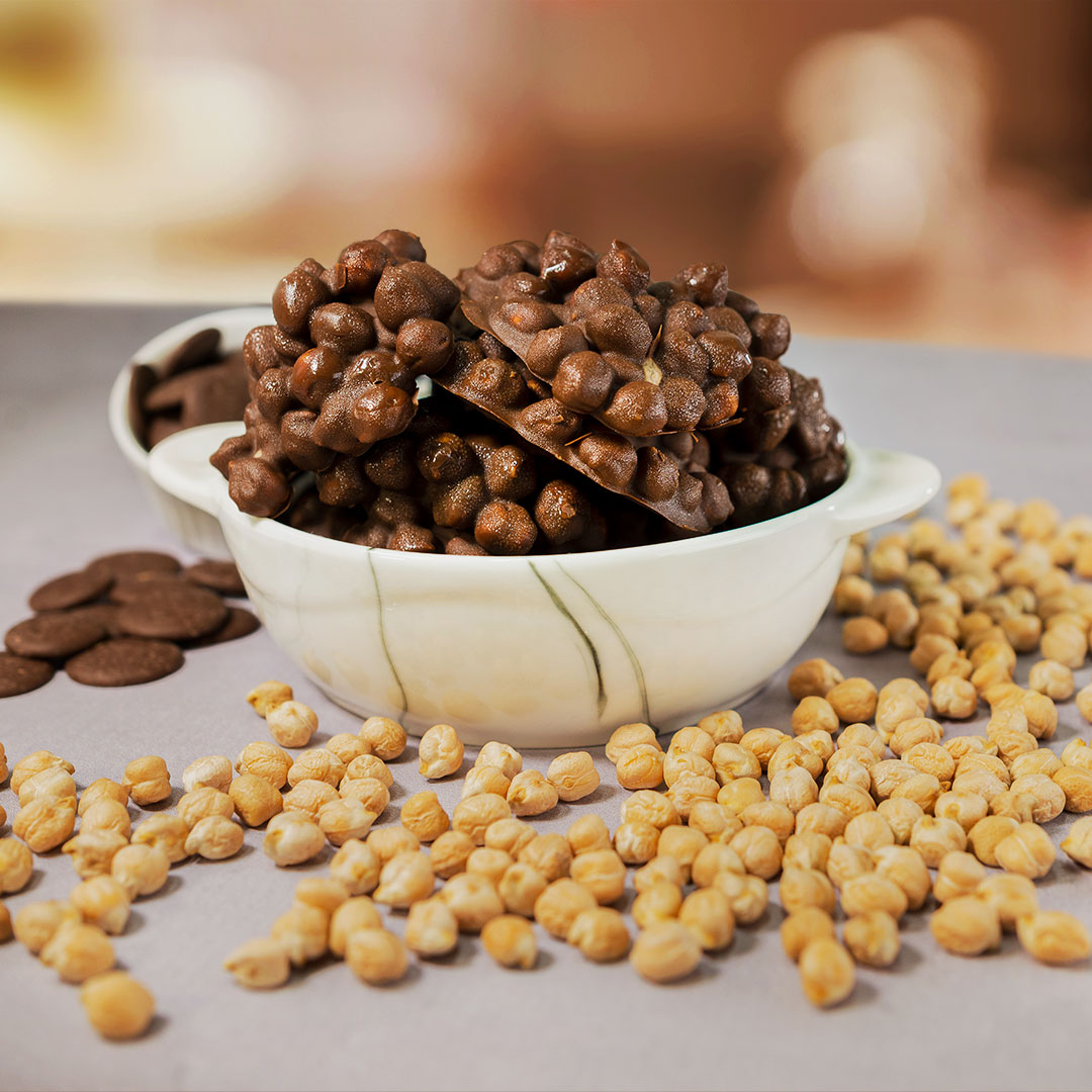 RECEITA Grão de Bico com Chocolate Grupo PQ Alimentos