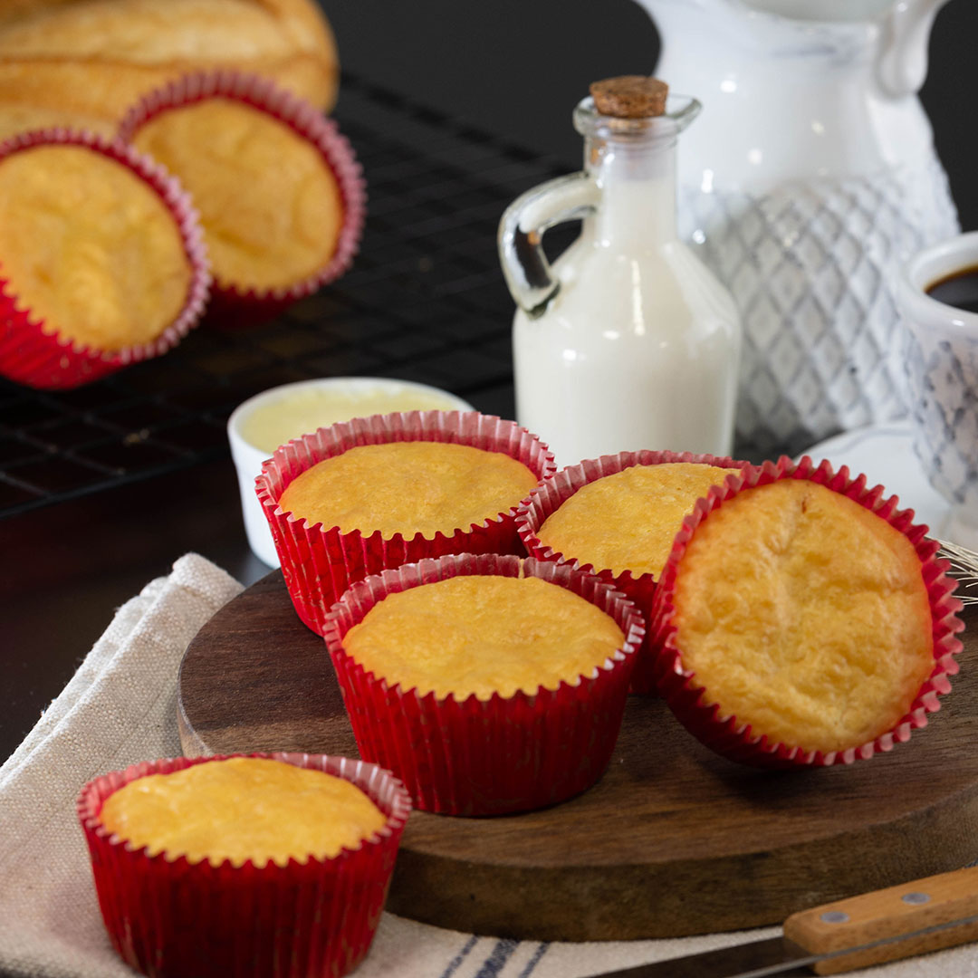 RECEITA Muffin de Tapioca Grupo PQ Alimentos