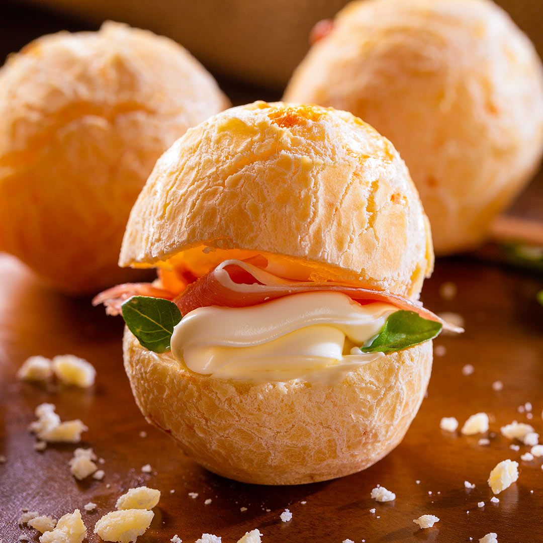 RECEITA: Pão de Queijo com Presunto Parma e Catupiry - Grupo PQ Alimentos