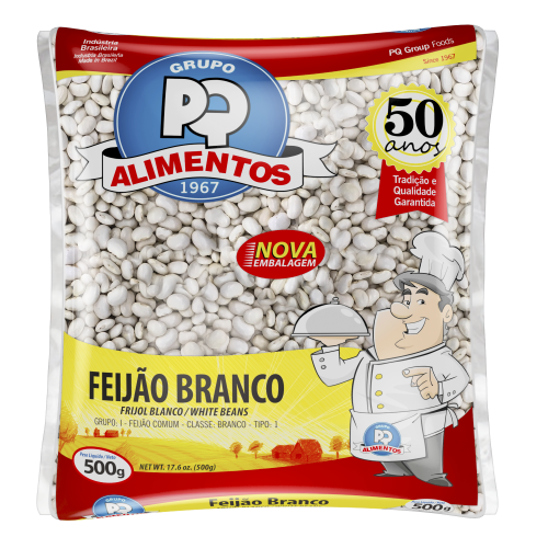 PQ Feijao Branco 500g