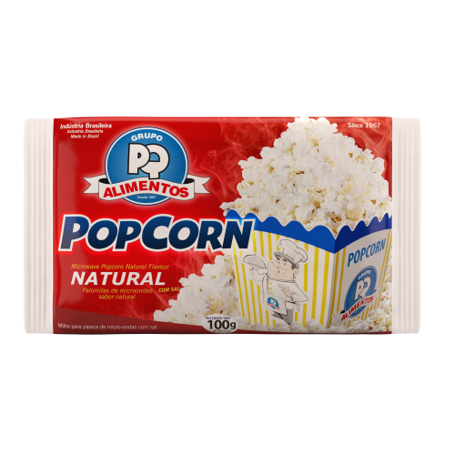 PQ Pipoca Microondas Natural